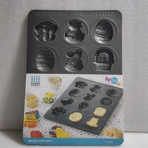 Sweet Creations by Good Cook Spring Cookie Pan 12 Count Easter New 076753048958